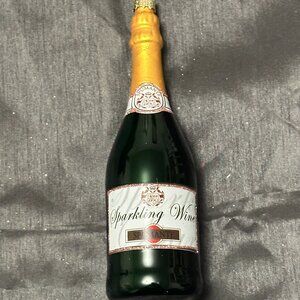 Bottle of wine ornament
